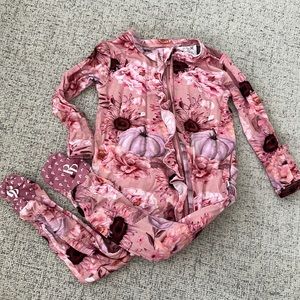 Posh peanut footie 0-3mos.